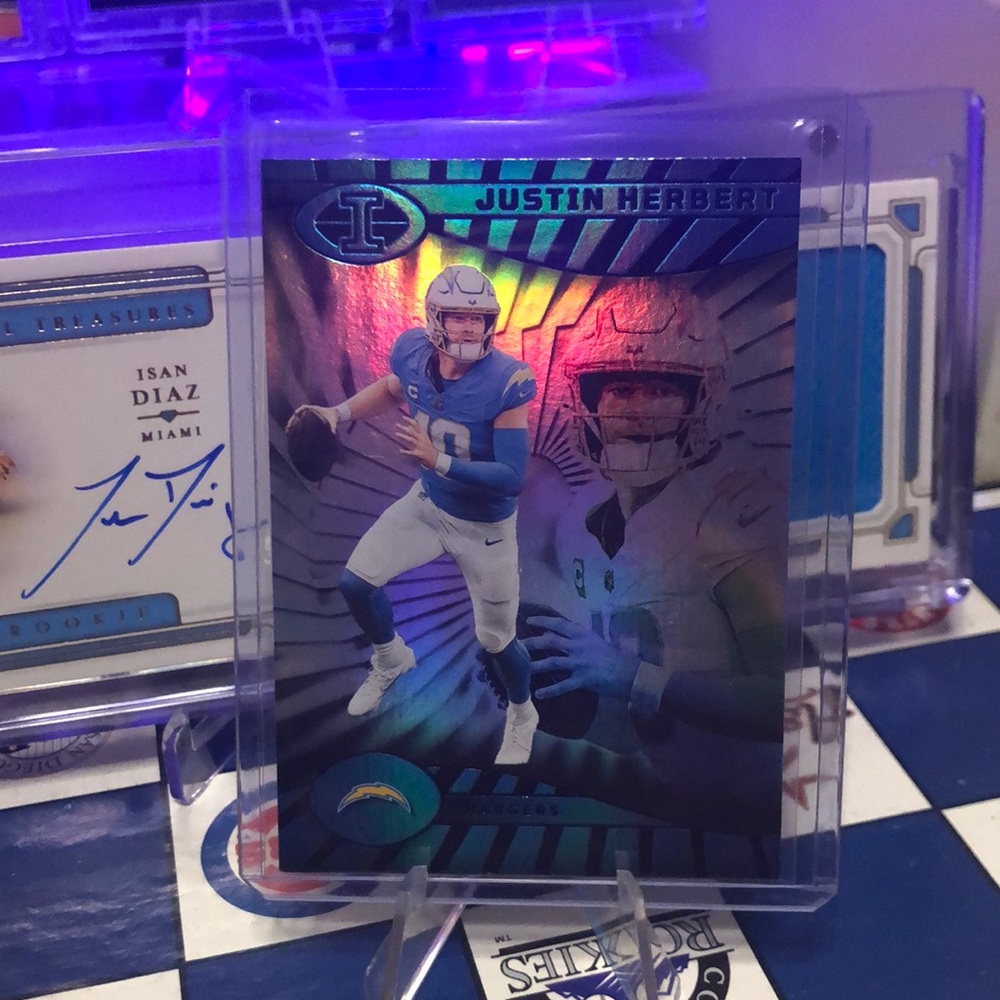 Justin Herbert Football Trading Card